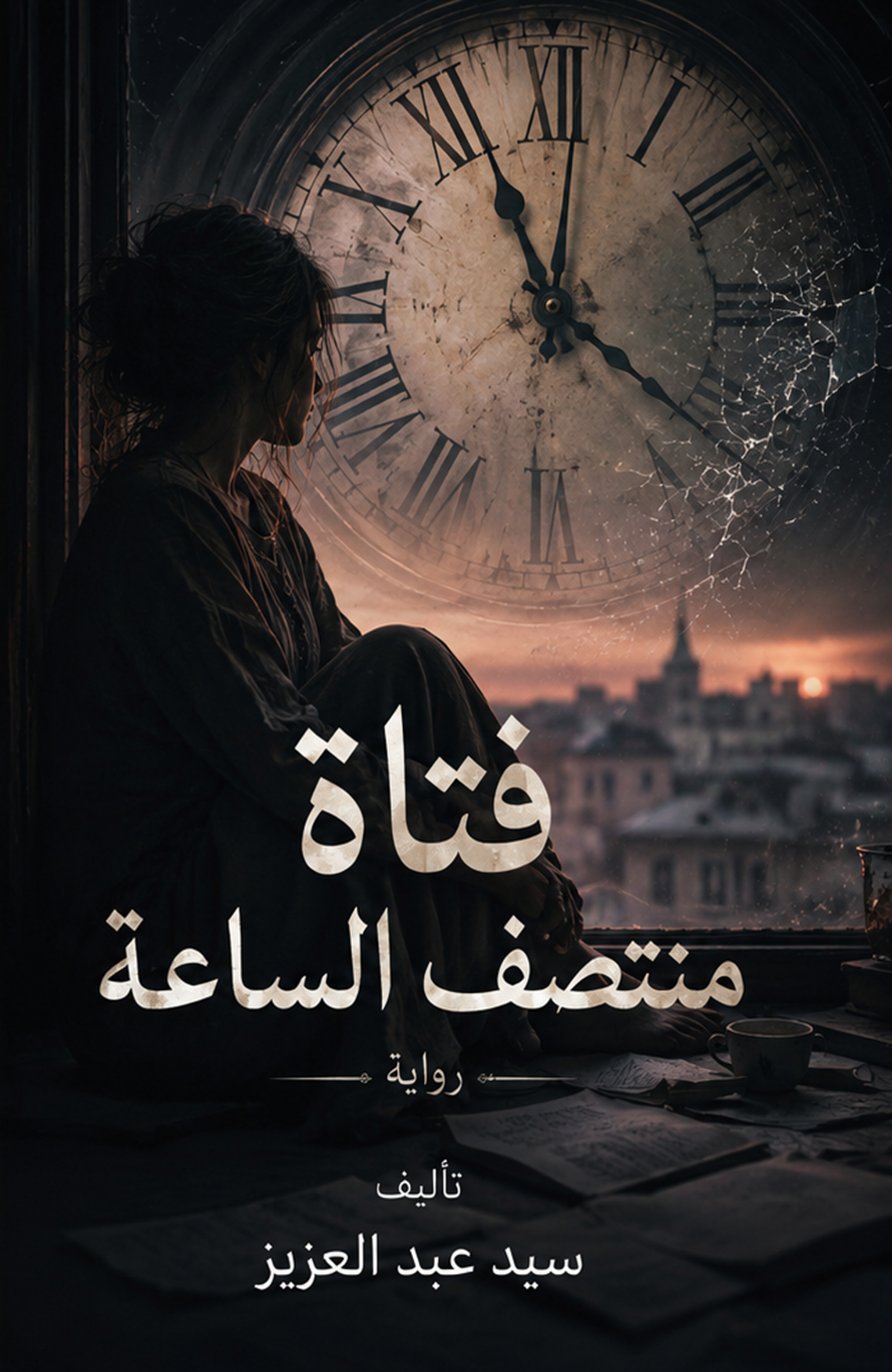 رواية "فتاة منتصف الساعة"